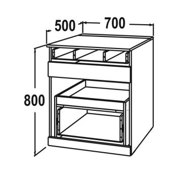 Стол туалетный FANT №3