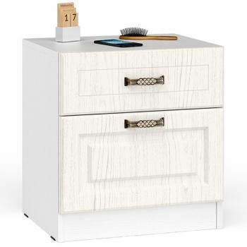 Спальня Mobi Ливерпуль № 5 Кровать 11.08 + Тумба 08.146 + Полка 10.117 + Комод 10.103 + Полка 10.118