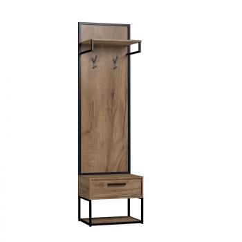 Дуб табачный/Крафт черный