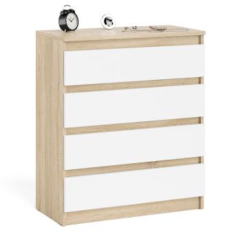 Дуб сонома/белый