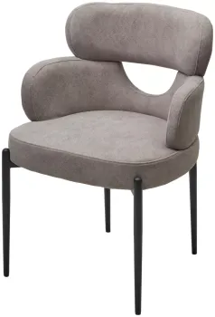 AR627-11B Молочный, ткань / Черный каркас