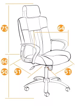 Кресло TetChair Oxford хром