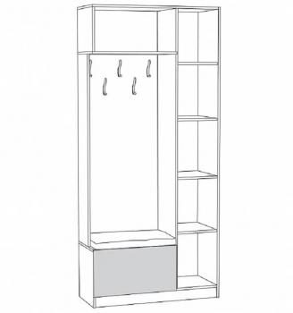 Прихожая Mobi Ливерпуль 13.21