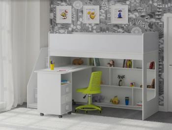 Белый/алюминий