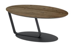 орех светлый / черный муар