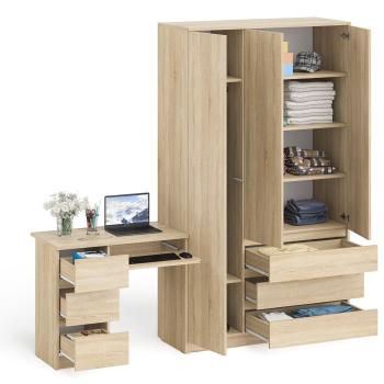 Стол компьютерный СВК Мори МС-6 левый + Шкаф МШ1200.1