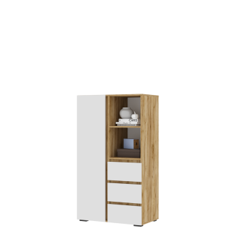 Белый/Дуб Крафт Золото