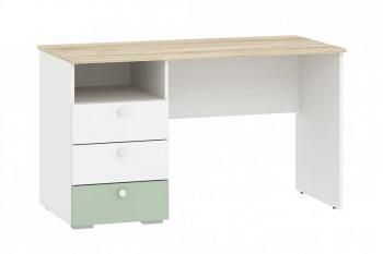 Макарун (ПВХ), Белый (КМ)/Дуб сонома