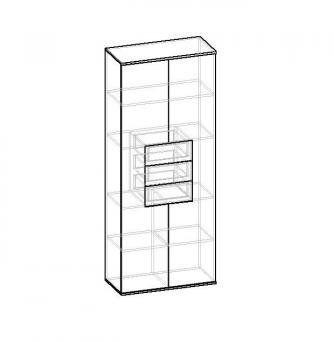 Шкаф Мебелайн «Мебелайн – 4»