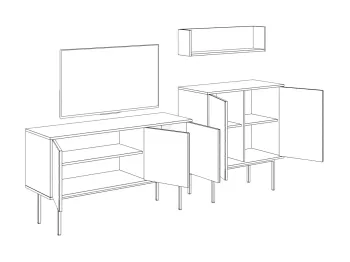 Композиция ОГОГО Boho 1 (стеклянный фасад)