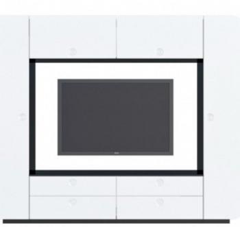 Стенка Неман Imeb белый глянец МН-401.2