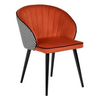 Оранжевый с жаккардом