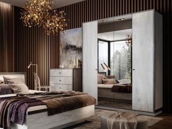 Бетон пайн светлый/ Дуб шале графит