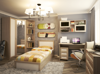 Кровать с подъемным механизмом 900*2000 Ника М22 Остин