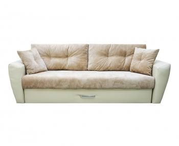 Велюр Бежевый 01/Экокожа Бежевая