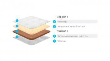 Топпер Лонакс Релакс Латекс Кокос 6 180/200 см(ТОППЕР LONAX RELAX LATEX COCOS 6 180/200 см)