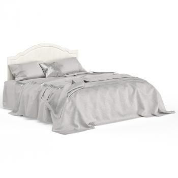 Спальня Mobi Ливерпуль № 5 Кровать 11.08 + Тумба 08.146 + Полка 10.117 + Комод 10.103 + Полка 10.118