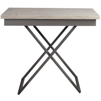 белый мрамор/серебро