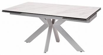 MARBLES KL-99 Белый мрамор матовый, итальянская керамика/ белый каркас