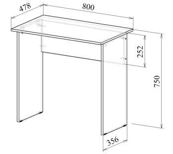 Стол компьютерный МФ Мастер Уно