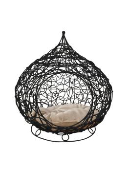 черный/бежевая подушка