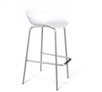 белый/хром лак