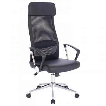 хром, экокожа, сетка, черное