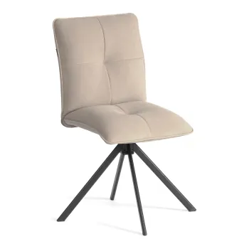 поворотный механизм велюр, бежевый, 7