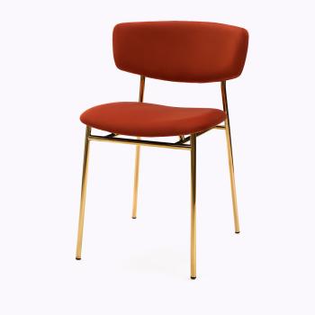 терракотовый, основание золото