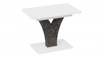 Белый/Ателье темный/Стекло белое матовое