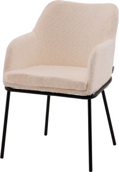 Стул STOOL GROUP Кози new букле с подлокотниками