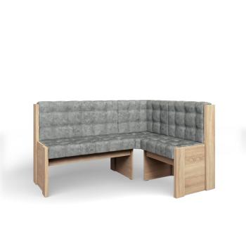 Дуб сонома, велюр графит