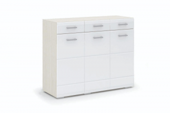 Дуб Белфорт/Белый глянец