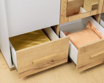 Шкаф для одежды и белья Глазов-мебель Айрис 444