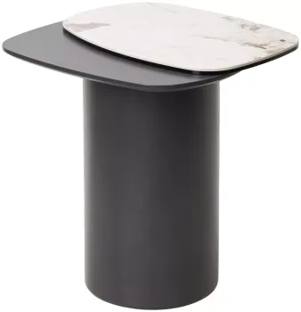 PANDORA глянцевая керамика на стекле/ окрашенный МДФ / темно-серый МДФ каркас