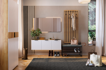 дуб крафт золотой/белое дерево