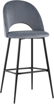 Велюр серый