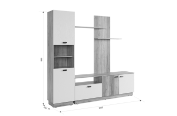 Гостиная Мебельсон Моди К1