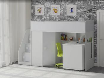 Белый/алюминий