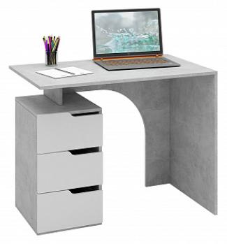 бетон/белый