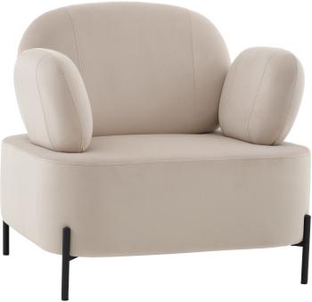 Велюр бежевый