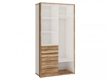 Шкаф для одежды Николь-Люкс 08 с ящиками, правый