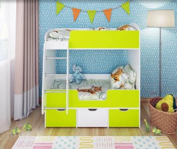 Двухъярусная кровать Ярофф Малыш Двойняшка