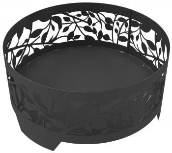 Костровая чаша Просто Огонь Листики Гигант