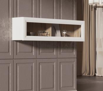 Шкаф навесной БРВ Мебель MALTA B136-SFW1W/15 со стеклом