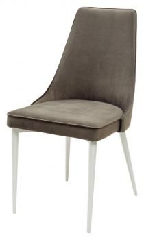 ГРАФИТ #14, велюр/ белый каркас