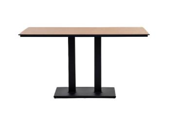 Интерьерный стол из HPL квадратный 140х70см 4sis Каффе