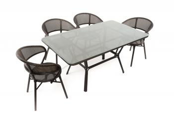 Темно-коричневый, черный