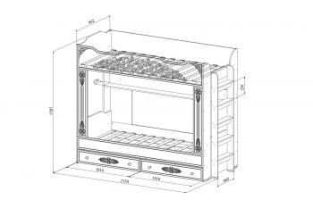 Кровать двухъярусная Compass АС-25 Плюс