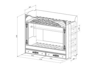 Гарнитур для детской Compass Ассоль АС-054